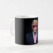 Mug Trump Pink Bubble Gum Président 47 USA (Devant gauche)