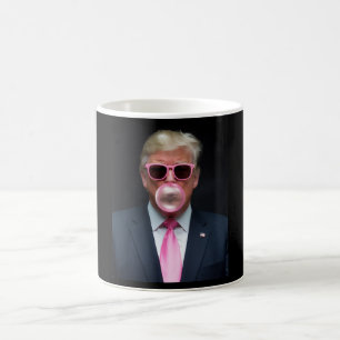Mug Trump Pink Bubble Gum Président 47 USA