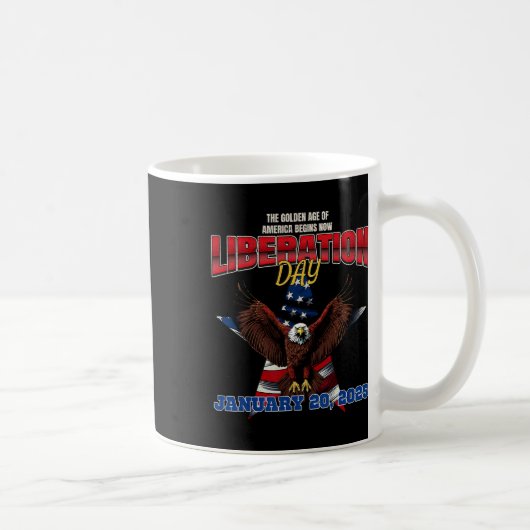 Mug Trump Potus 47e déclare le 1202025 Jour de la Libé (Droite)