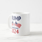 Mug Trump pour le président 2024 (Devant gauche)