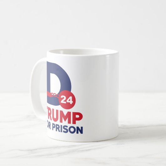 Mug Trump Pour Prison 2024 (Devant gauche)