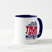 Mug Trump pour un changement réel 2012 (Devant droit)
