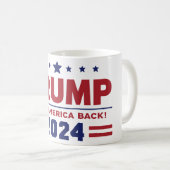 Mug Trump ramène l'Américain en arrière 2024 (Devant droit)