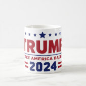Mug Trump ramène l'Américain en arrière 2024 (Centre)