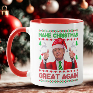Mug Trump Rendre Noël super à nouveau cadeau de Noël