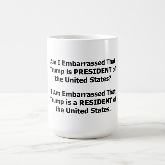 Mug Trump résident (Centre)