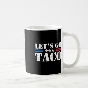 Mug Trump rétro toujours poules dehors Allons Taco Fun