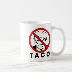 Mug Trump se dégonfle toujours Blague drôle de taco Ré