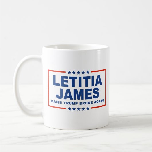 Mug Trump s'effondre à nouveau - Letitia James (Gauche)