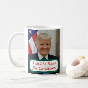 Mug Trump sera à la maison pour Noël