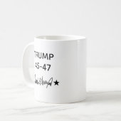Mug Trump Signature 45-47 (Devant gauche)