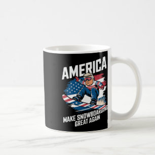 Mug Trump Snowboard Usa - Rendre le snowboard grand Ag