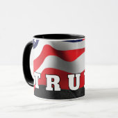 Mug Trump Texte Avec Aigle Bald (Devant gauche)