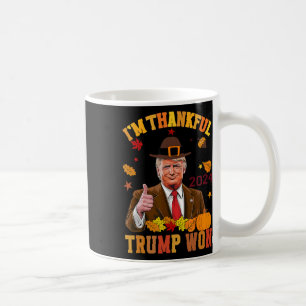 Mug Trump Thanksgiving Je remercie Trump Won 2