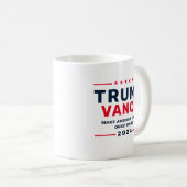 Mug Trump Vance 2024 Président VP (Devant droit)