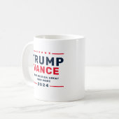 Mug Trump Vance 2024 Président VP (Devant gauche)