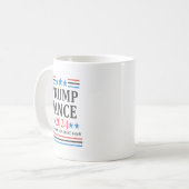 Mug Trump Vance 2024 Shirt (Devant gauche)