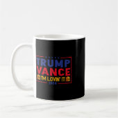 Mug Trump Vance J'adore Ce Hamburger 2025  (Gauche)