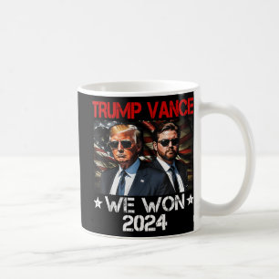 Mug Trump Vance We Won Win Inauguration Day 2025 47th