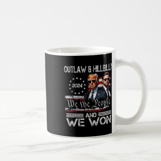 Mug Trump Vance We Won Win Inauguration Day 2025 47th (Droite)