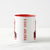 Mug Trump voit un coup de bâton non officiel rouge fra (Centre)