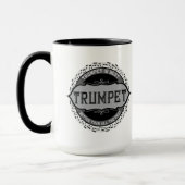 Mug Trumpet Best Music Note Circle (Gauche)