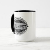Mug Trumpet Best Music Note Circle (Devant gauche)