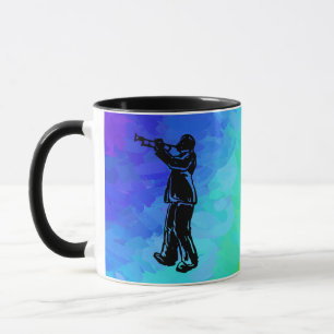 Mug Trumpet New York Boogie Nights Rainbow