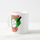 Mug Trumpet Player aime le baseball (Devant gauche)