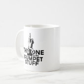Mug Trumpet Stuff - Drôle Trumpet Music (Devant gauche)