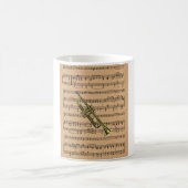 Mug Trumpet with Sheet Music Arrière - plan (Centre)