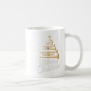 Mug Trumpet Xmas Tree Trumpets Christmas Tree Joyeux C