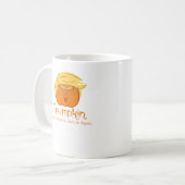 Mug Trumpkin Classic & Drôle Design Pour Halloween (Devant gauche)