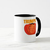 Mug Trumpkin Halloween Jack-o'-lantern Graphic Funny (Devant droit)