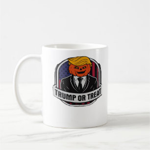 Mug Trumpkin Ou Traiter Halloween - Costume Politique