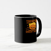 Mug Trumpkin rend Halloween grand à nouveau - Éffrayan (Devant droit)