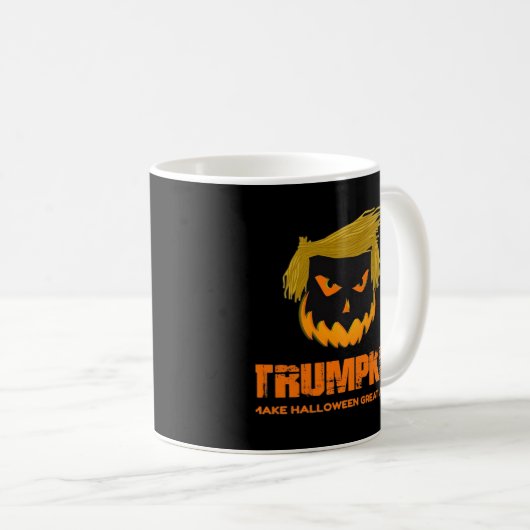 Mug Trumpkin, Rendre Halloween grand à nouveau classiq (Devant droit)