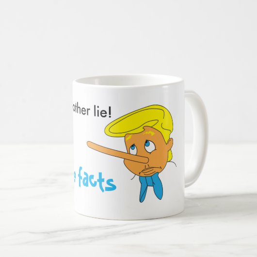 Mug Trumpnocchio (Devant droit)
