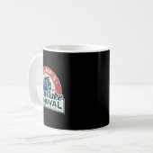 Mug Trumps Snowflake Service de suppression Funny Trum (Devant gauche)