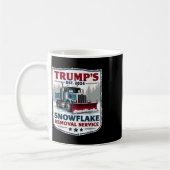 Mug Trumps Snowflake Service de suppression Funny Trum (Gauche)