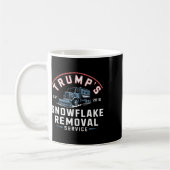 Mug Trumps Snowflake Service de suppression Funny Trum (Gauche)