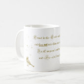 Mug Trust dans le Seigneur Proverbes la bible call (Devant gauche)