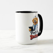 Mug Trust Me I’m a Dogtor Funny Dog Doctor (Devant droit)