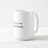 Mug Trust Me I’m an Engineer (Mostly) | Art Nouveau Ty (Devant droit)