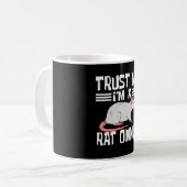 Mug Trust Me I'm A Rat Owner (Devant gauche)