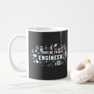 Mug TRUST ME, I'M AN ENGINEER feat Maxwell