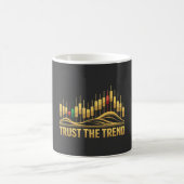 Mug Trust the Trend – Mindset Tee for Traders (Centre)