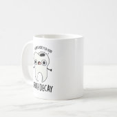 Mug Truth Deck Drôle Drôle Pun Dent (Devant gauche)