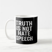 Mug Truth Is Not Hate Speech (Gauche)