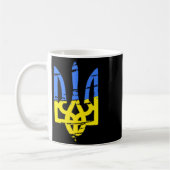 Mug Tryzub Ukraine Trident ukrainien Militaire (Gauche)